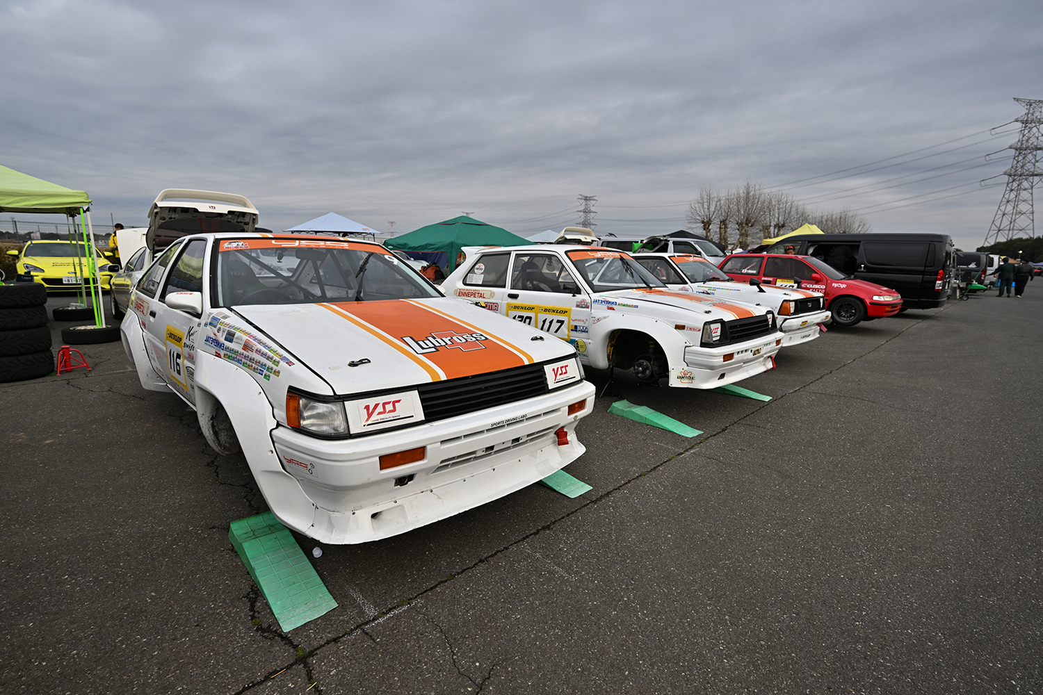 全日本ジムカーナ選手権　オープンクラス”箱D”に参戦するYSSの車両たち 〜 画像38