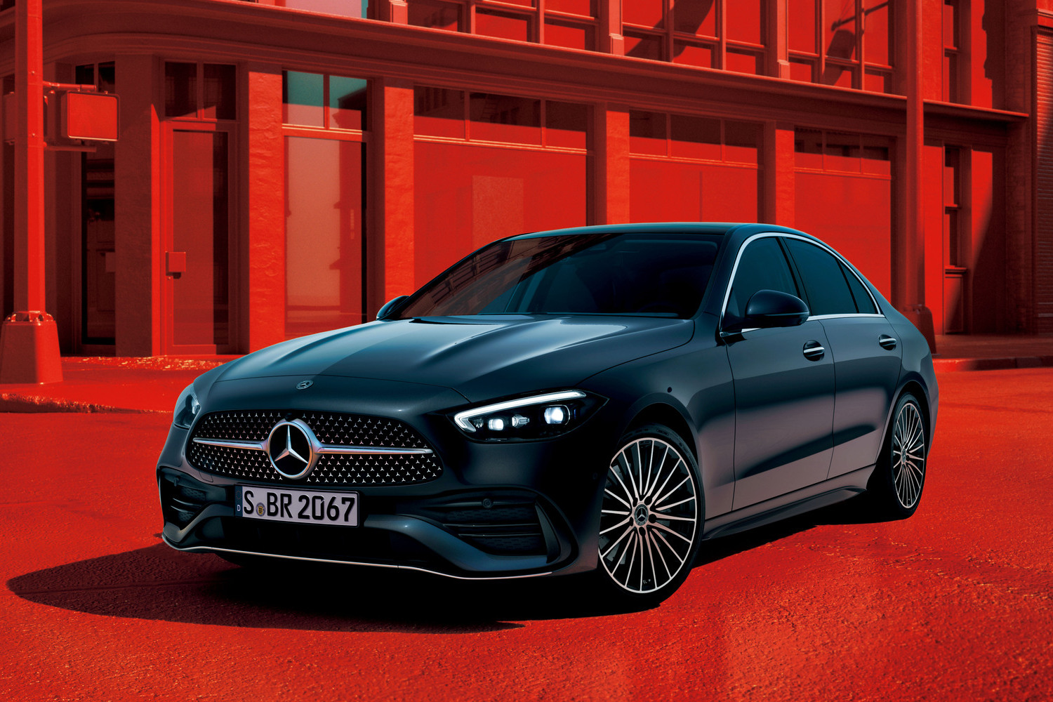 メルセデス・ベンツ「C200 Luxury」のフロントスタイル
