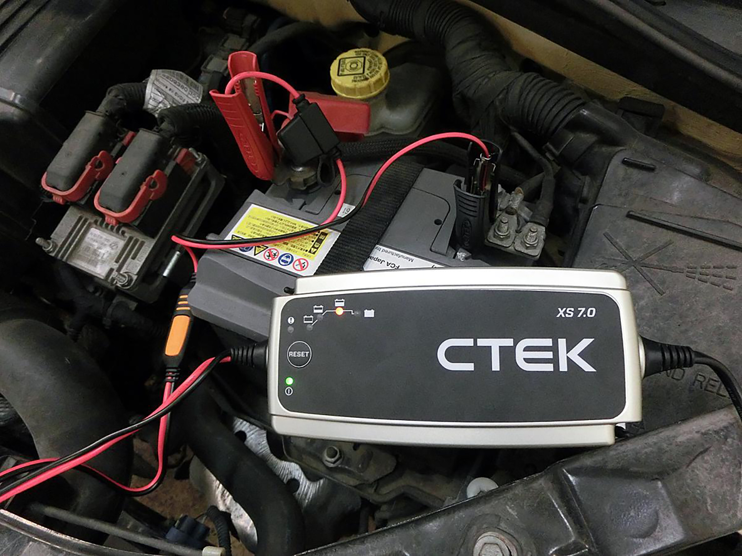 バッテリーの充電イメージ