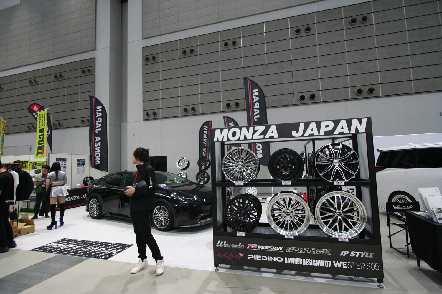 東北カスタムカーショー2025の「MONZA JAPAN」のホイール