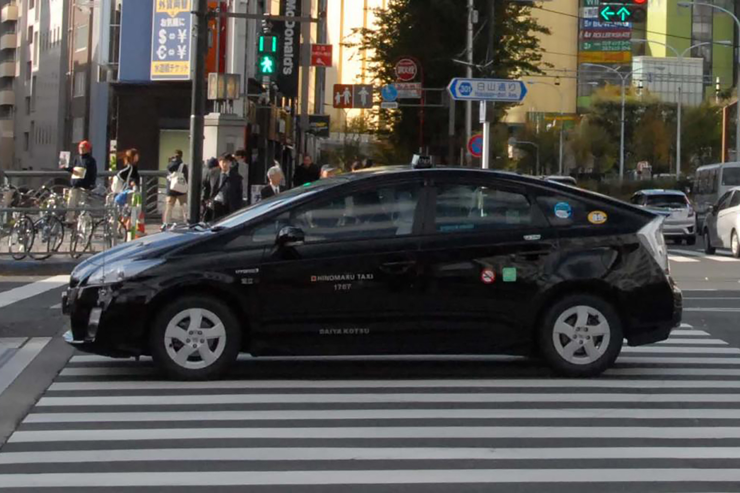 トヨタ・プリウスのタクシー