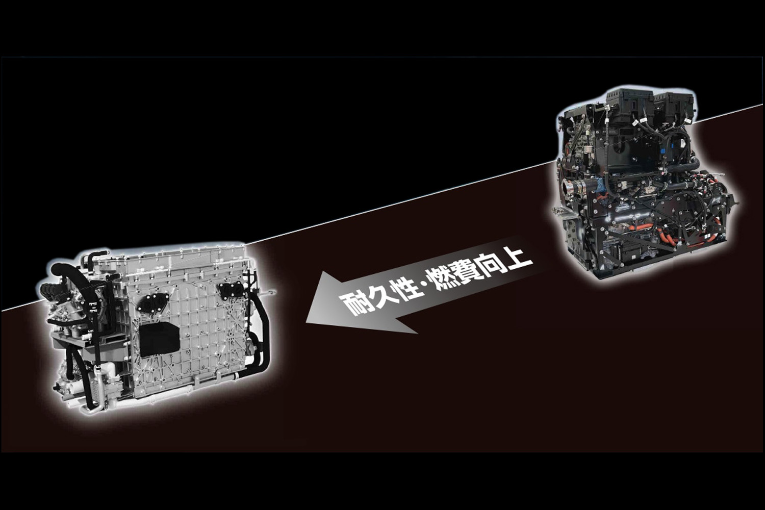 トヨタのトラック用新型燃料電池スタック