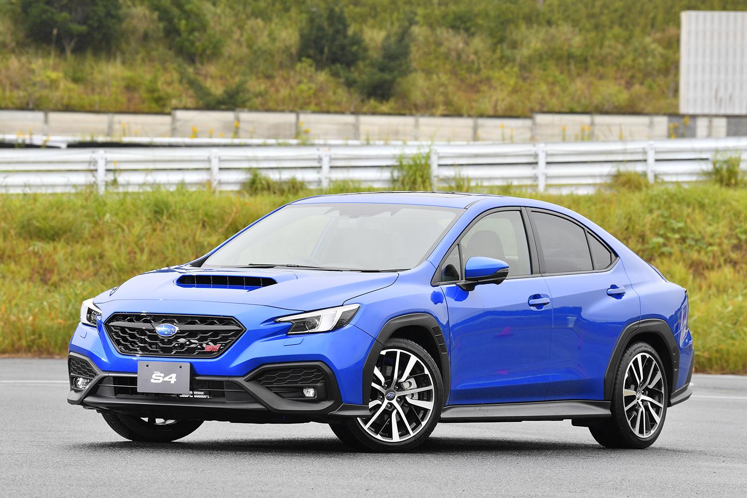 スバルWRX S4のフロントスタイリング