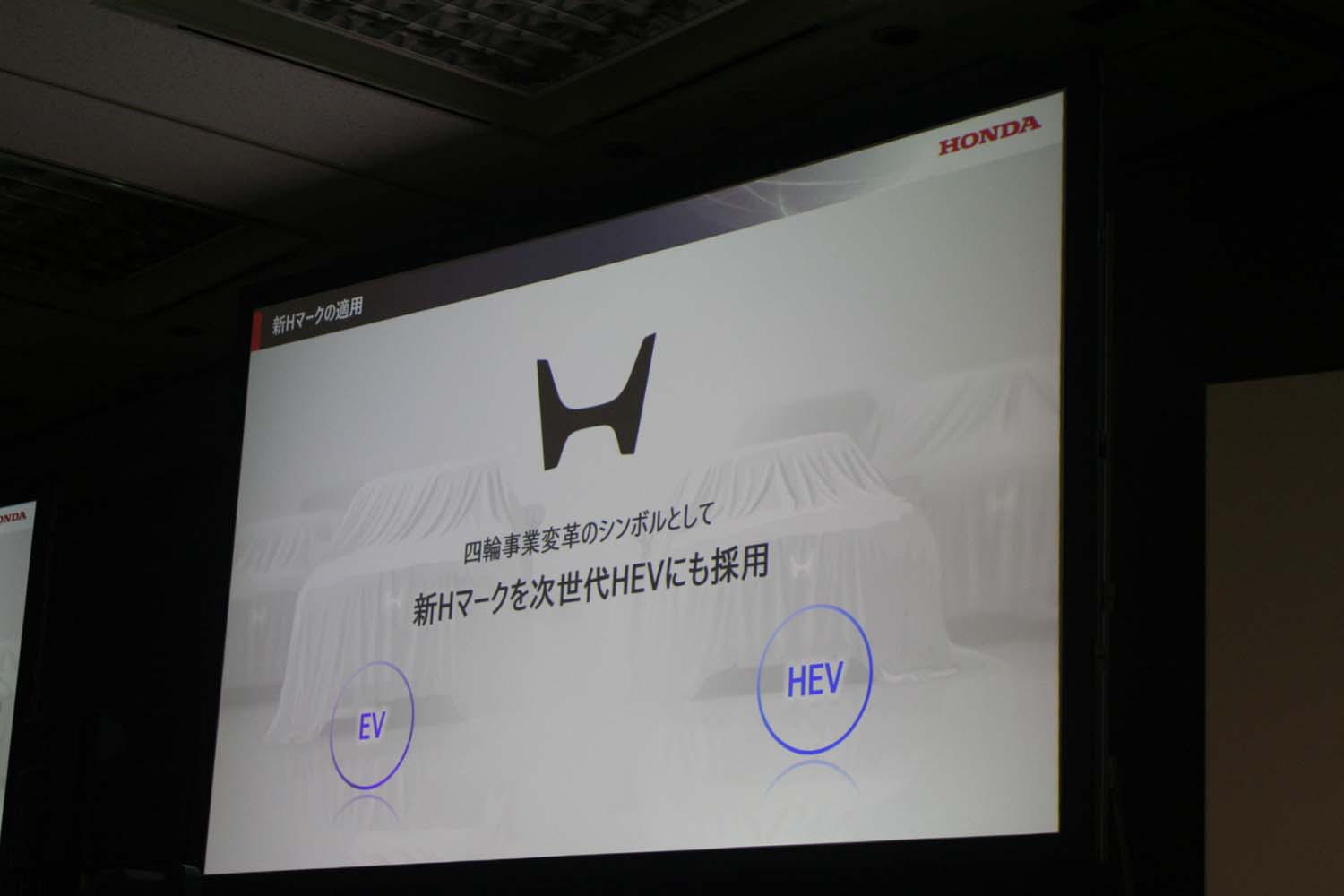 ホンダ「2025 ビジネスアップデート」のスライド