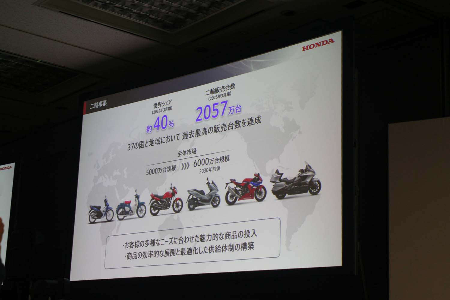 ホンダ「2025 ビジネスアップデート」のスライド 〜 画像30
