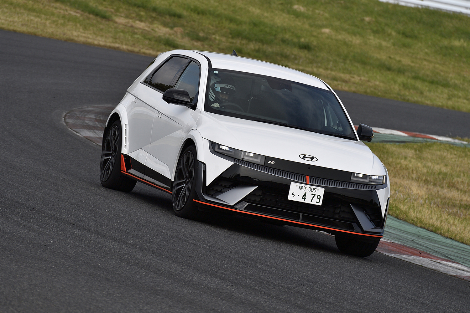 ヒョンデIONIQ 5 Nの走行シーン