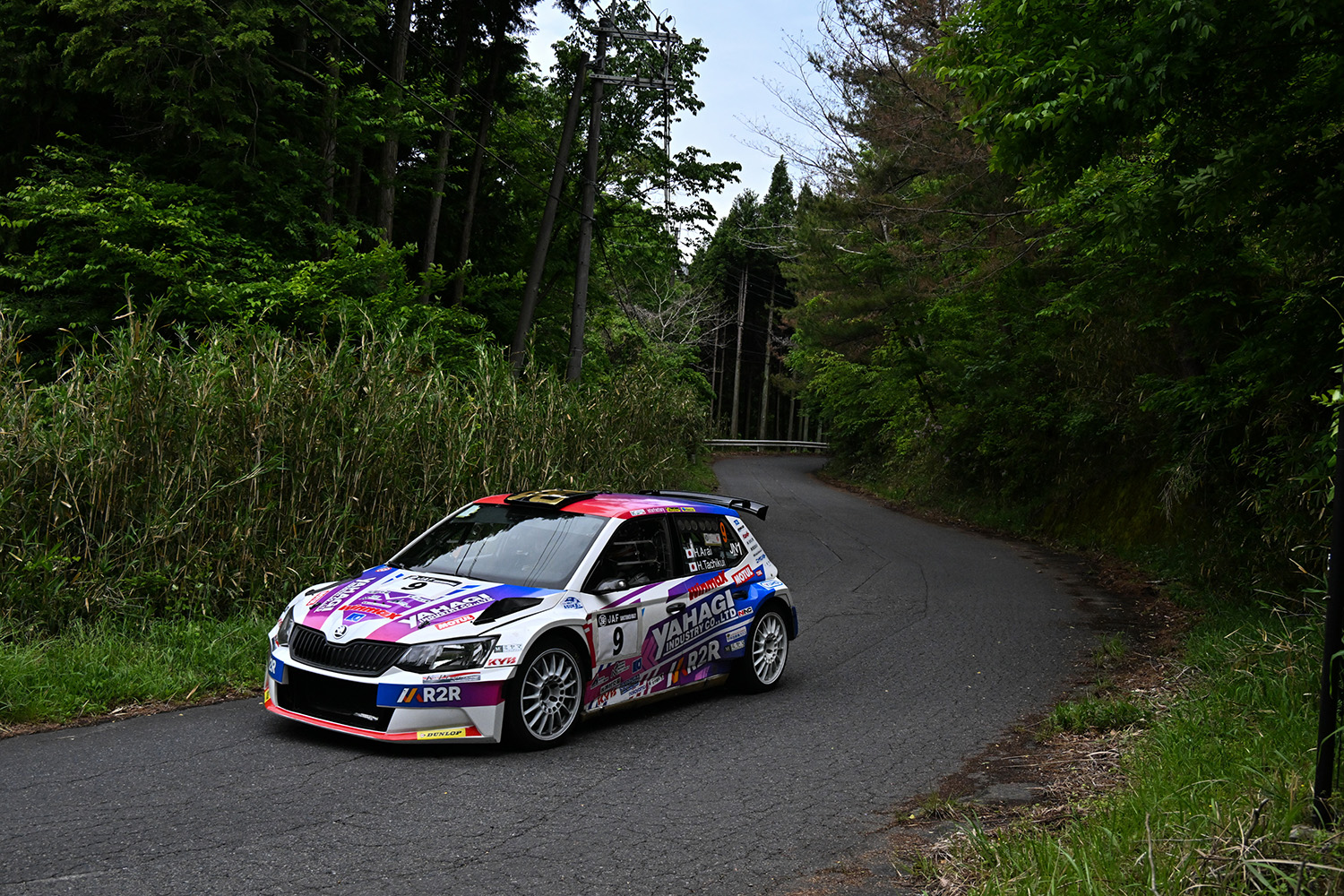 ラリー飛鳥のJN−1クラスに参戦する9号車「YAHAGIシュコダ・ファビアR5」 〜 画像36