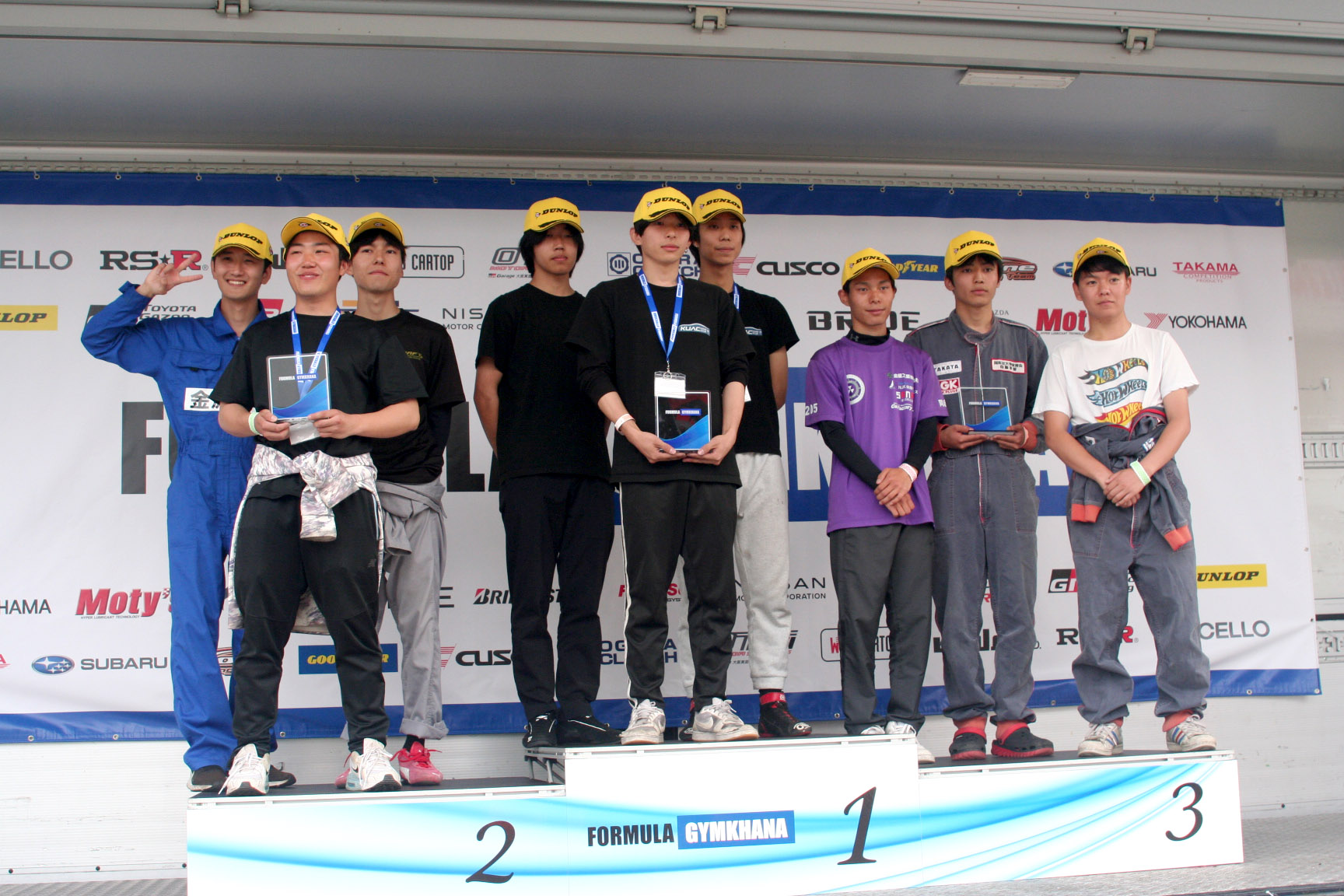 「Formula Gymkhana 2025」予選会ラウンド1の表彰式 〜 画像5