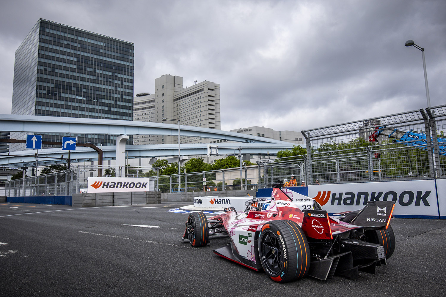 フォーミュラE東京GPでの日産のマシン