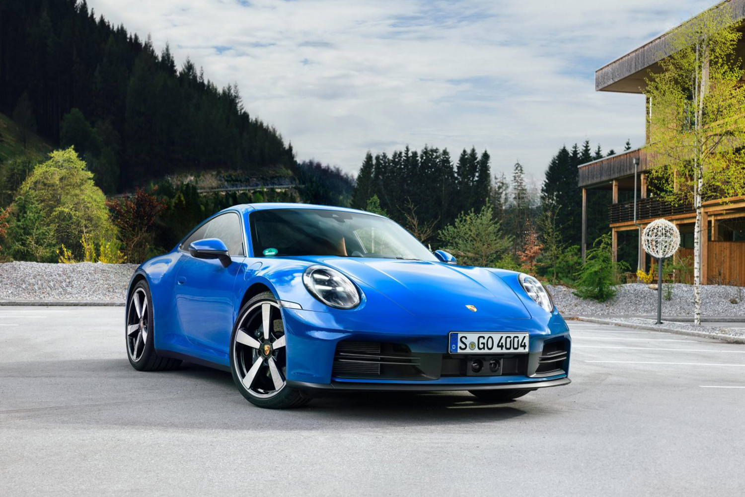 ポルシェ911（992型後期）のフロントスタイリング