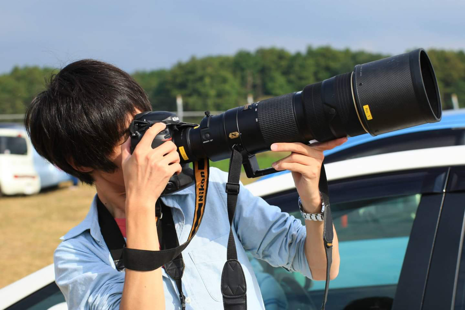 クルマ撮影のイメージ