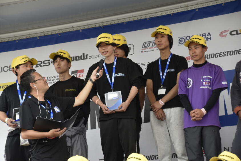 企業が多大なコストをかけてまで学生モータースポーツを応援するワケは？　「Formula Gymkhana」の協賛企業「ダンロップ」「RS★R」「BRIDE」を直撃した