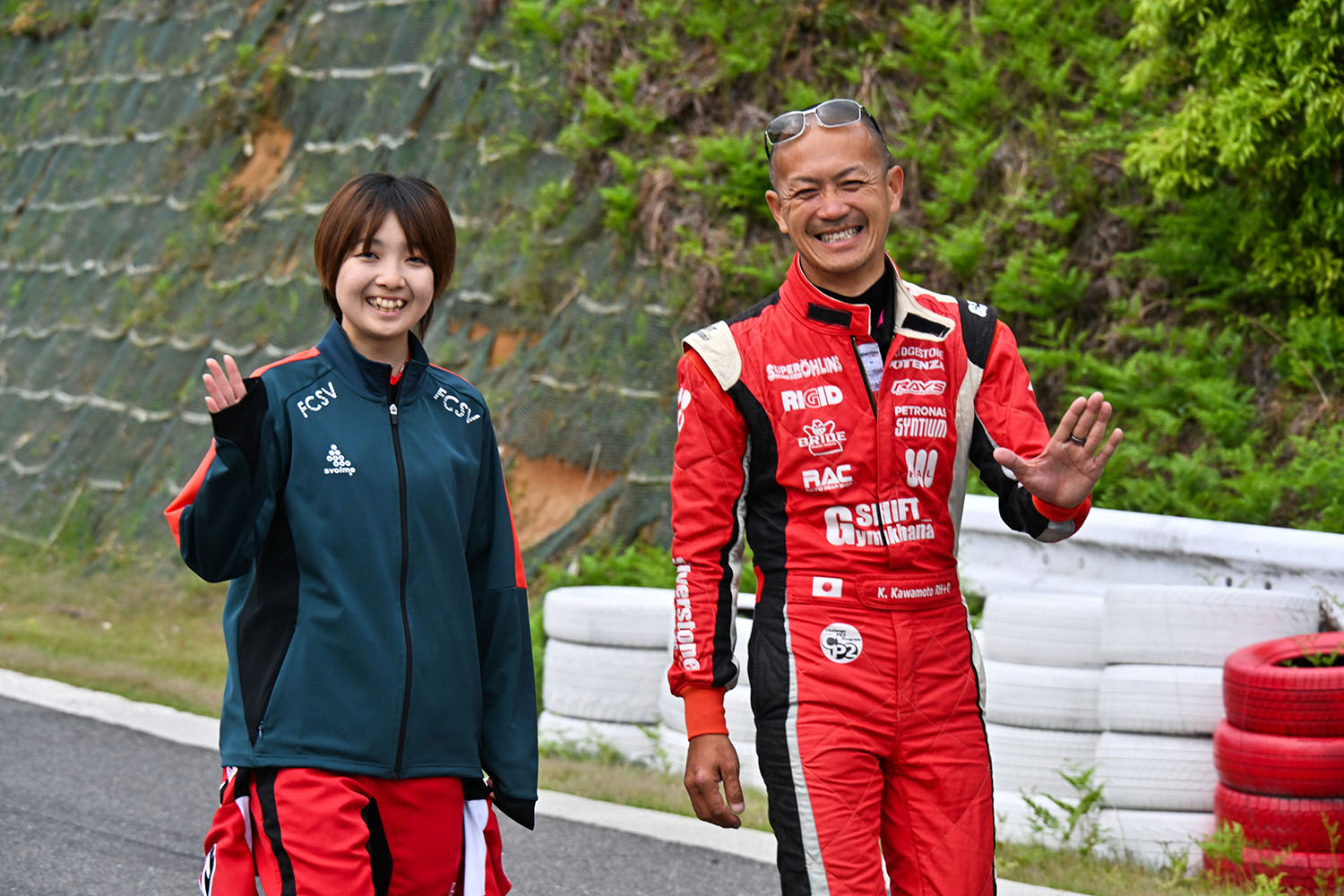 土田選手とマスタードライバーの河本選手 〜 画像31