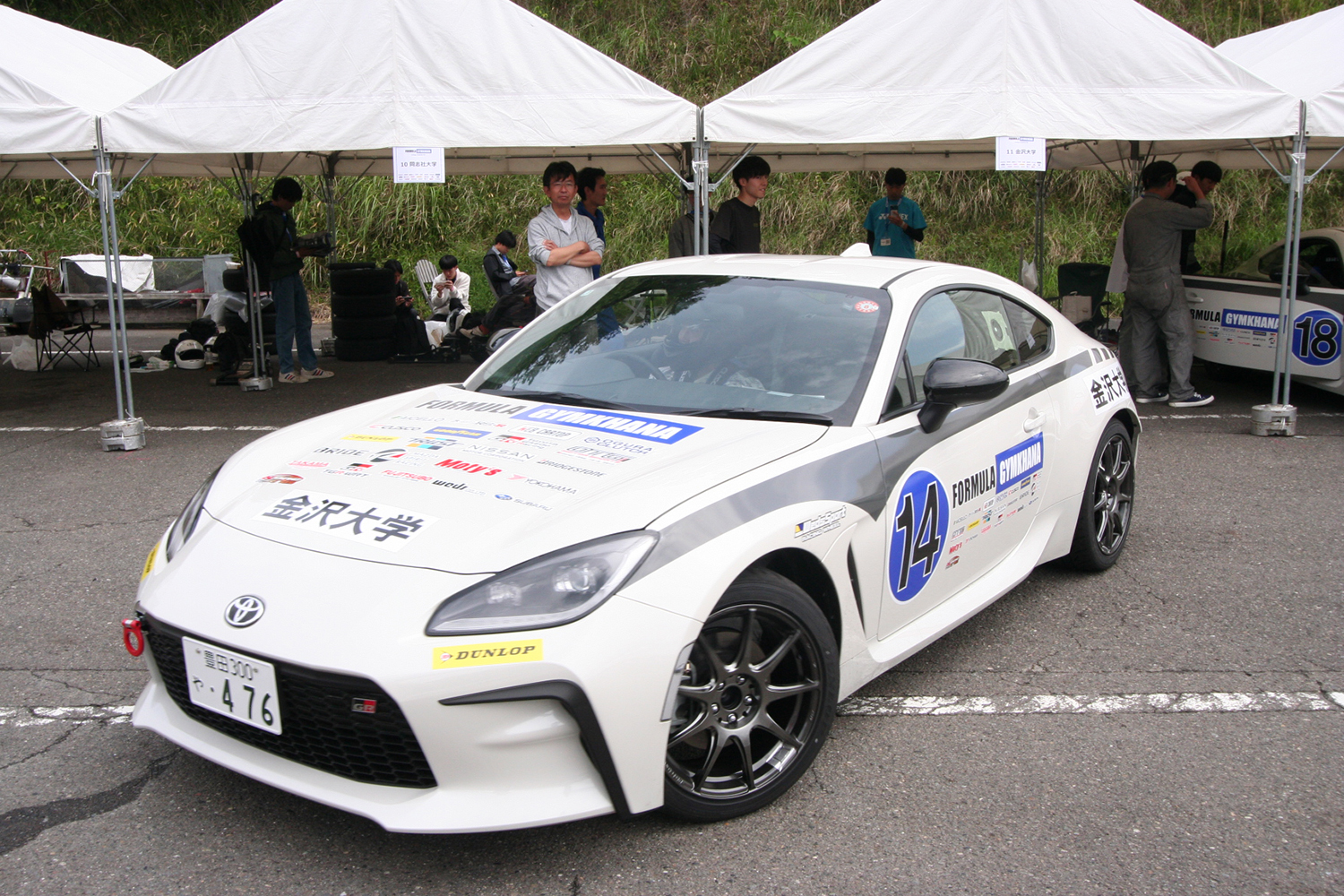 「Formula Gymkhana」GR86のフロントスタイル