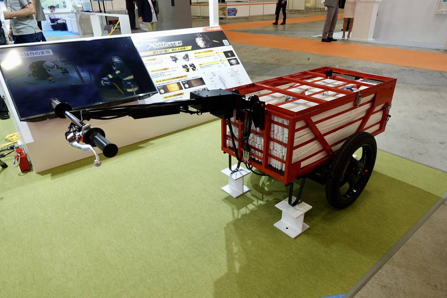 ヤマハモーターエンジニアリングが製作する消防用の電動リヤカー 〜 画像3