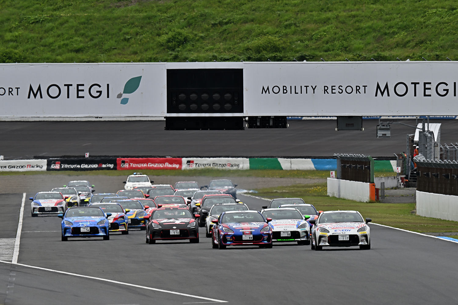 TGR GR86/BRZ Cupの様子