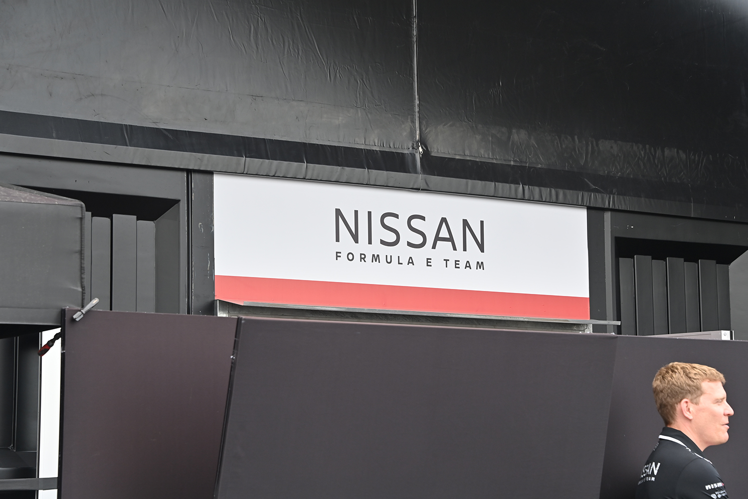フォーミュラE 東京E-PRIX2025 日産チームのテント