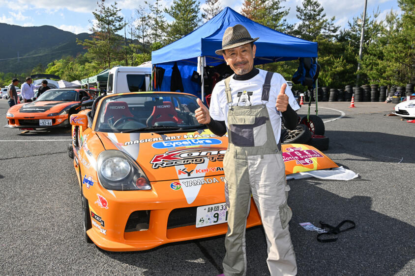 ホンダエンジン搭載の魔改造MR-Sがジムカーナに登場！　トヨタ×ホンダの奇跡のコラボは公道も走れるナンバー付き車両だった