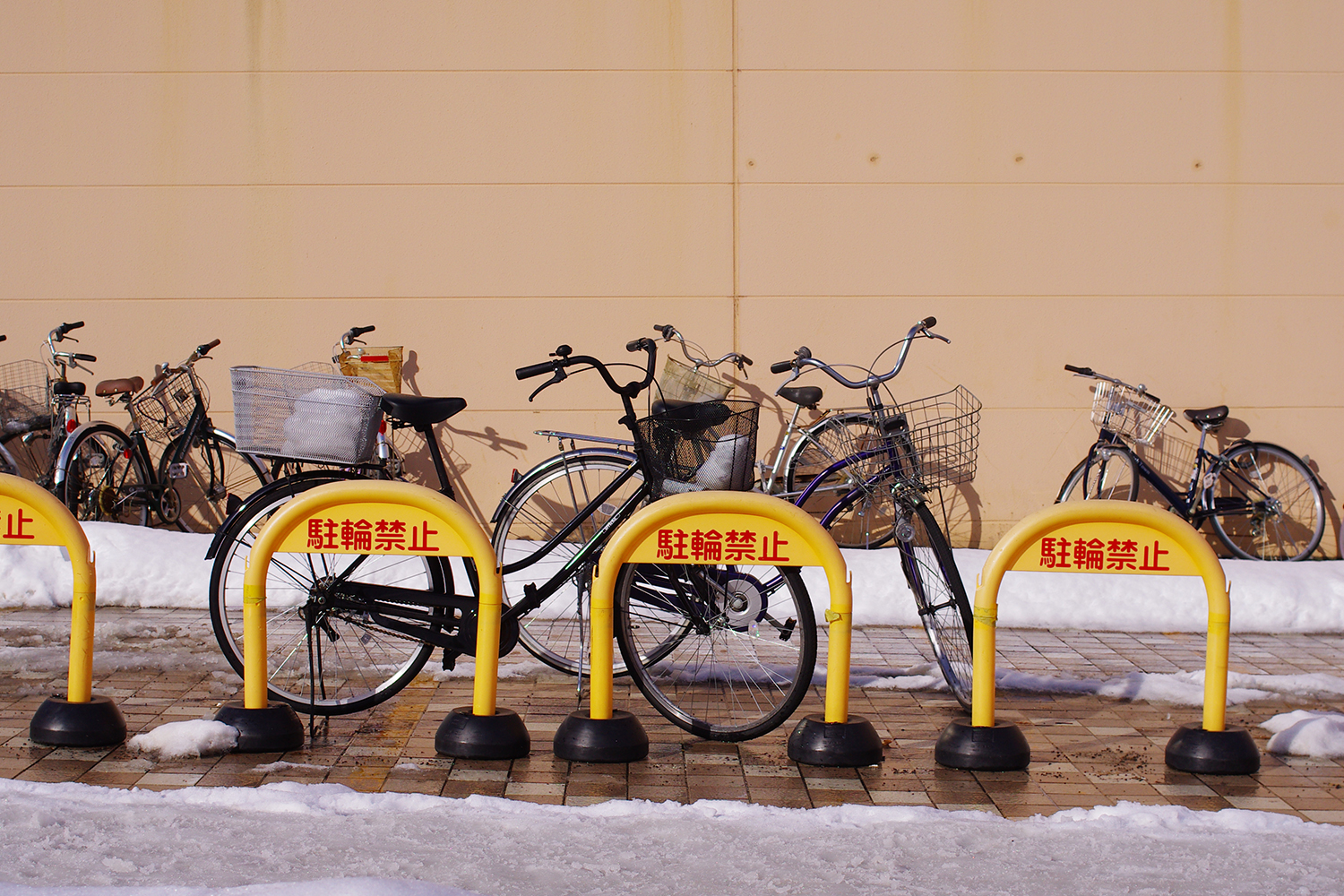 違法駐輪する自転車 〜 画像3