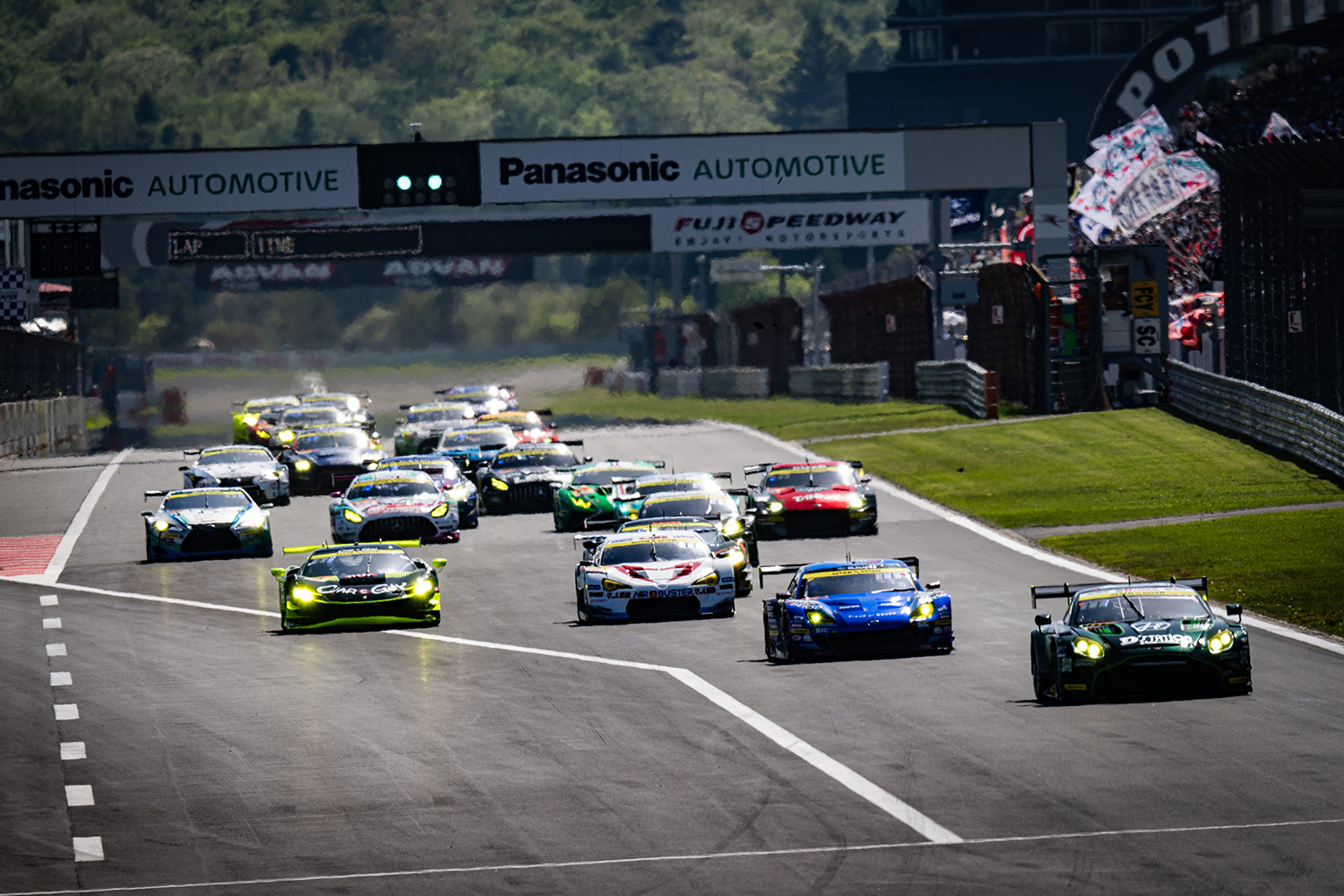 2025 AUTOBACS SUPER GT第2戦「FUJI GT 3 Hours RACE GW SPECIAL」の様子