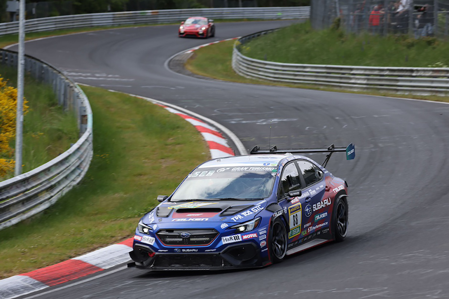 ニュルブルクリンク24時間レースに出場のSUBARU WRX NBR CHALLENGE 2025車両