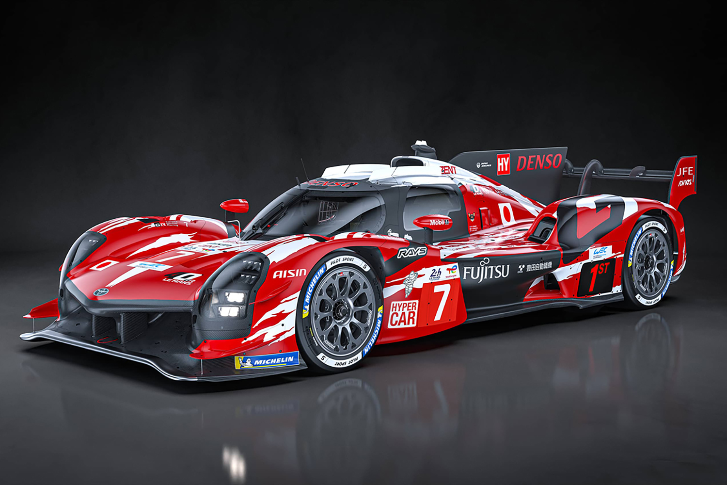 トヨタGR010 HYBRIDのフロントスタイリング