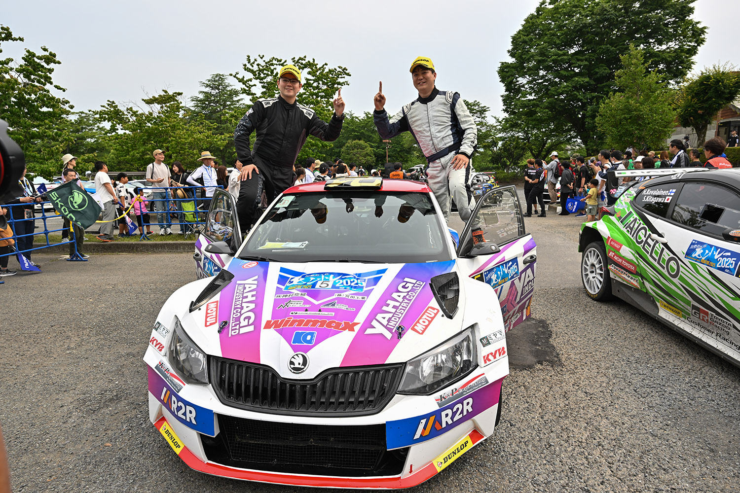 新井大輝選手／立久井大輝選手の5号車シュコダ・ファビア 〜 画像7