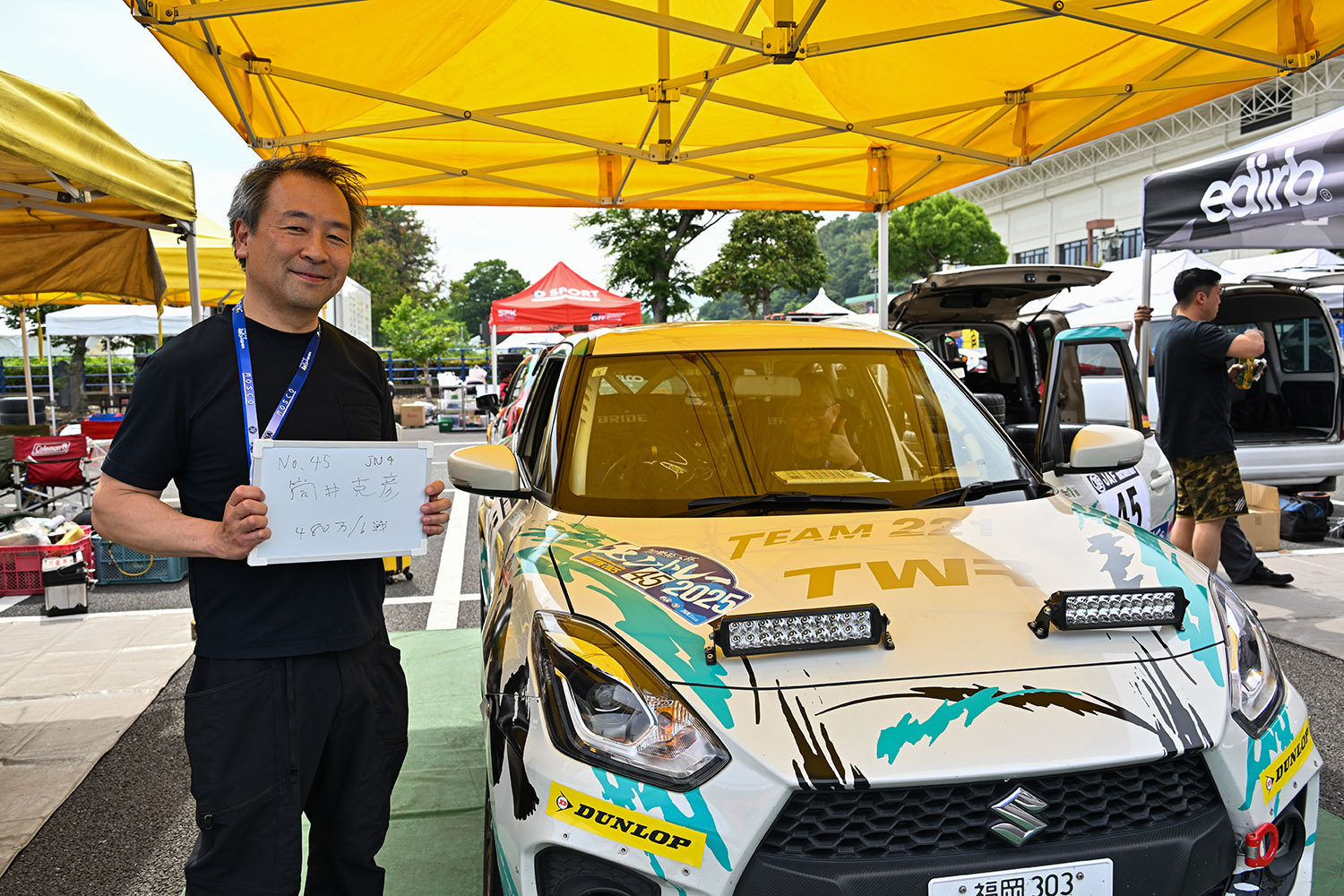 JN-4クラスに参戦する筒井克彦選手