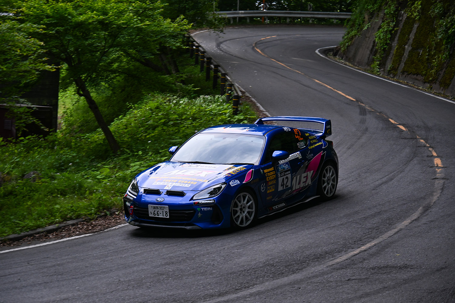 JN-3クラスの加納選手のスバルBRZの走行シーン 〜 画像15