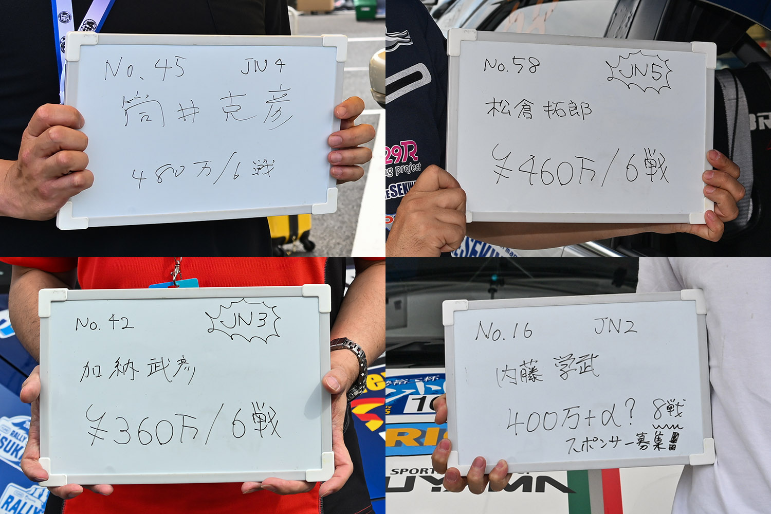 全日本ラリー選手権に参加する選手たちに「かかるお金」を聞いてみた