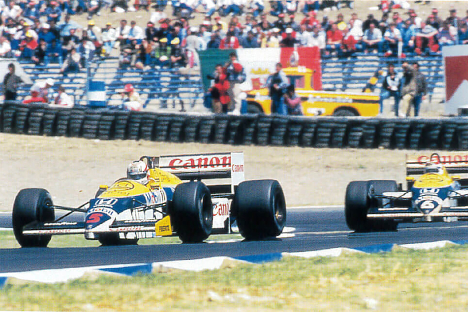ウィリアムズ・ホンダのF1マシン