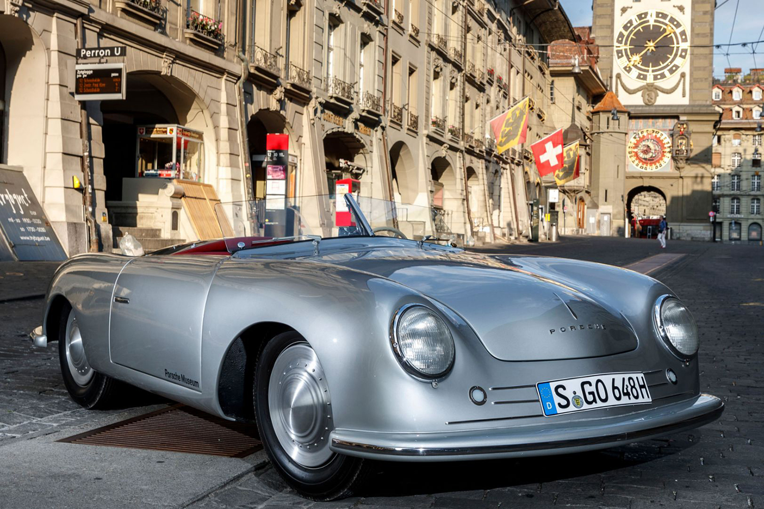 ポルシェ356ナンバー1のフロントスタイリング