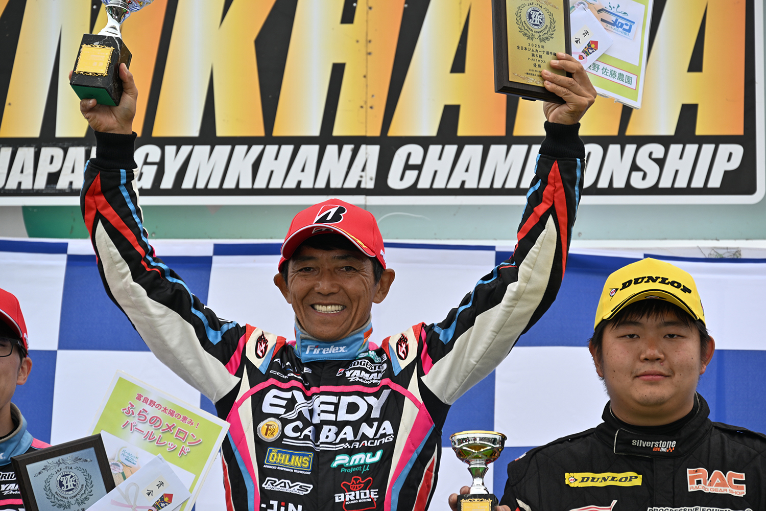 全日本ジムカーナ選手権の第5戦「北海道オールジャパンジムカーナ」を制した山野哲也選手