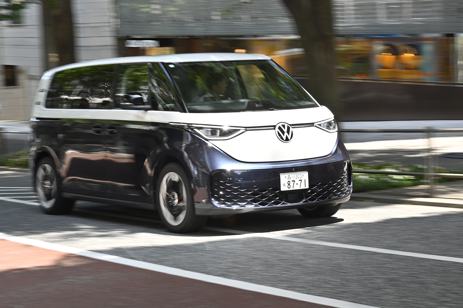 日本導入がかなったフォルクスワーゲンID.Buzzにちょい乗りしたぞ 〜 画像21