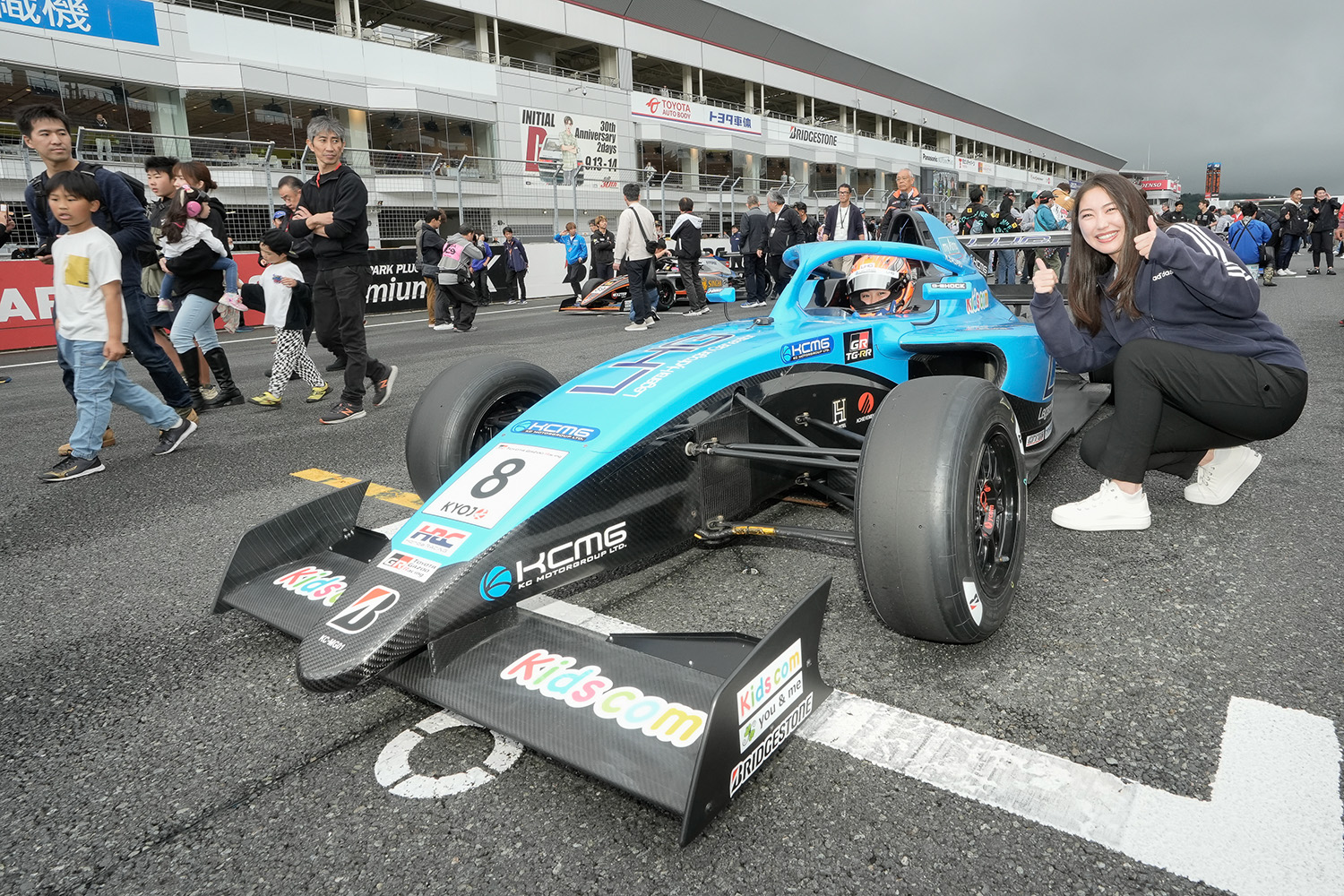 KYOJO CUOにkids com Team KCMGより参戦している佐々木藍咲選手