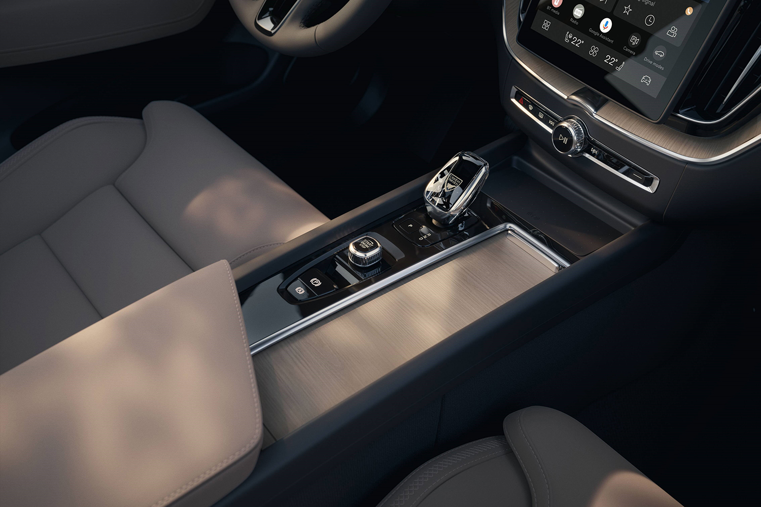 新型ボルボXC60のインテリア