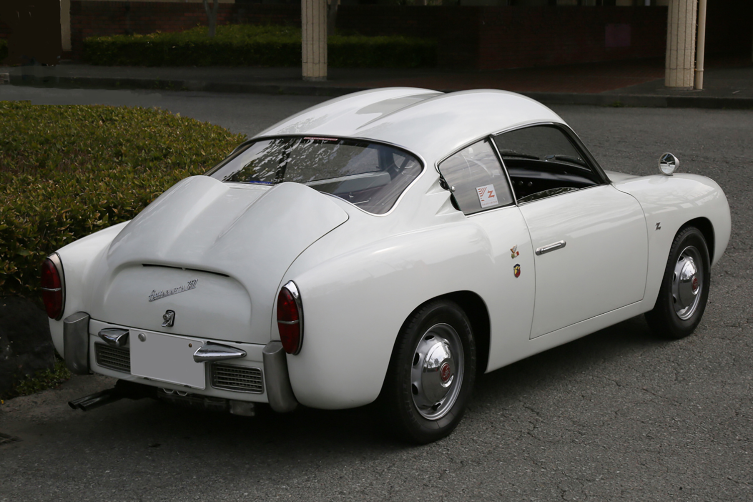 アバルト750GTザガートのリヤスタイリング 〜 画像3