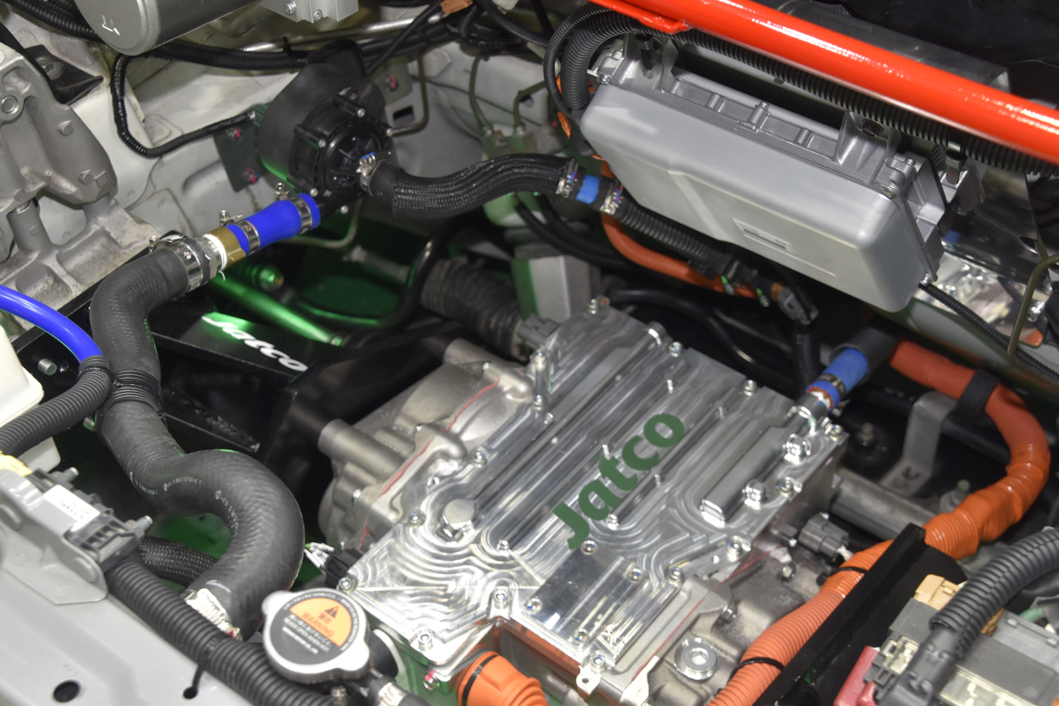 ジヤトコがeアクスルを搭載した試作車を開発 〜 画像2