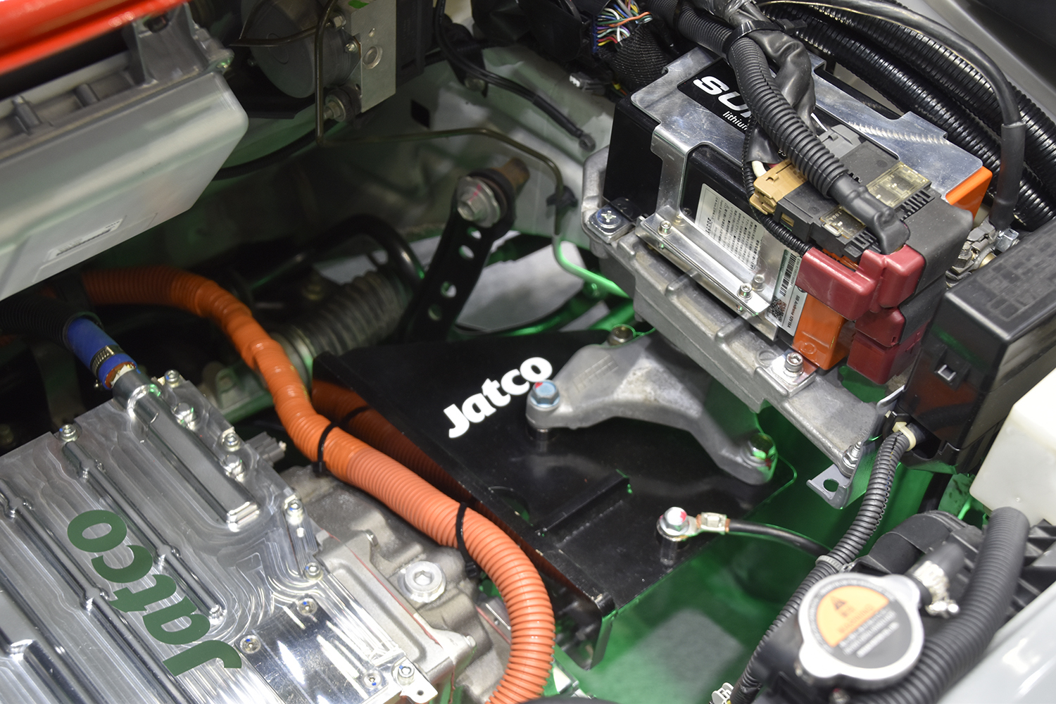 ジヤトコがeアクスルを搭載した試作車を開発 〜 画像12