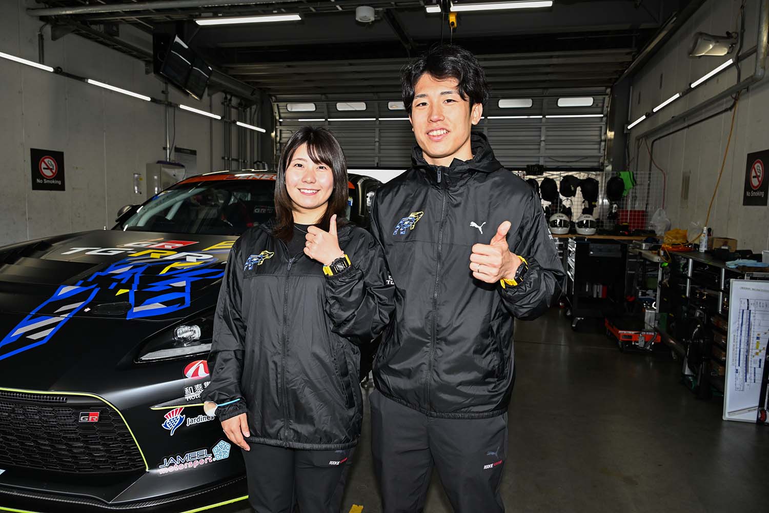 斎藤愛未選手と坪井翔選手