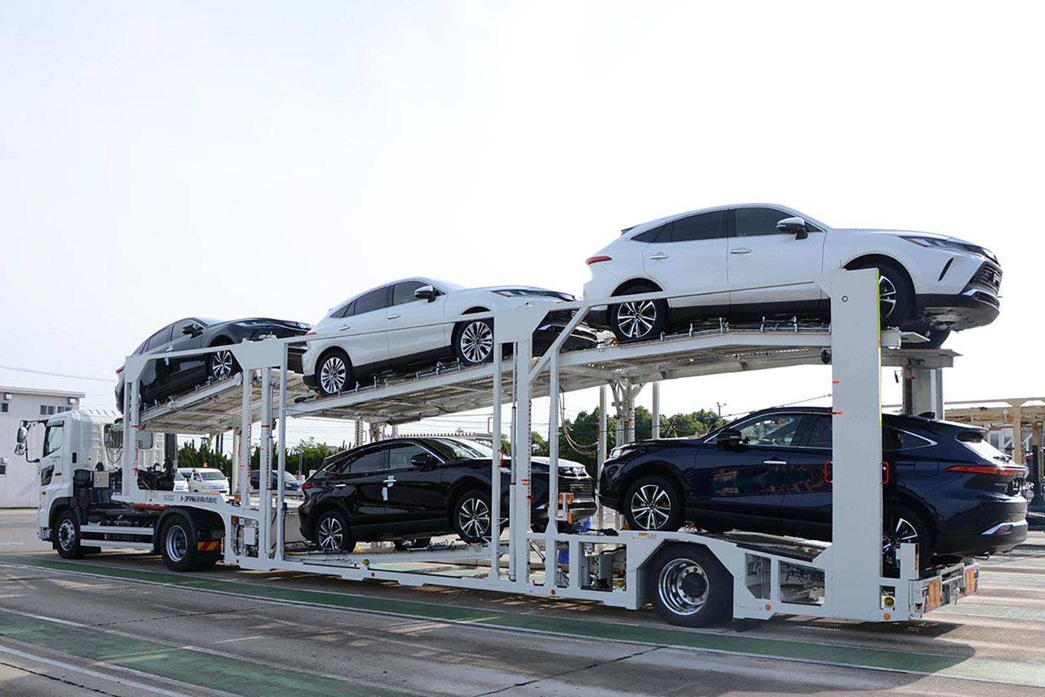 新車が出荷されるイメージ 〜 画像3