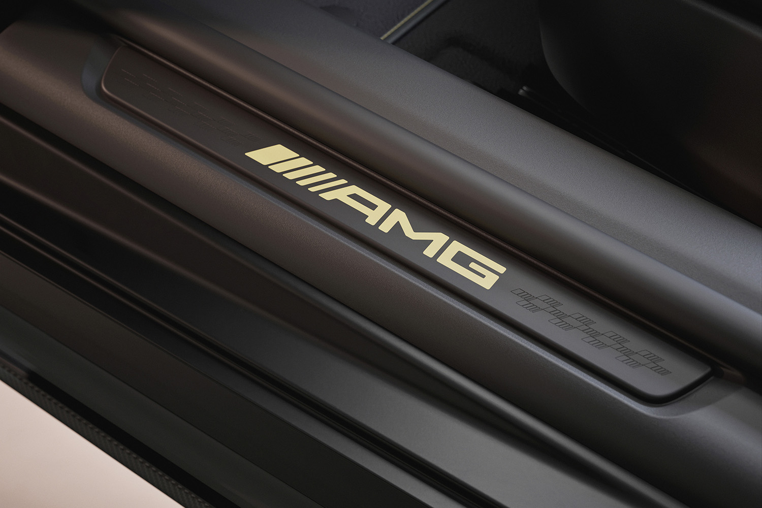 メルセデスAMG GT 63 4MATIC+ APXGPエディションのスカッフプレート