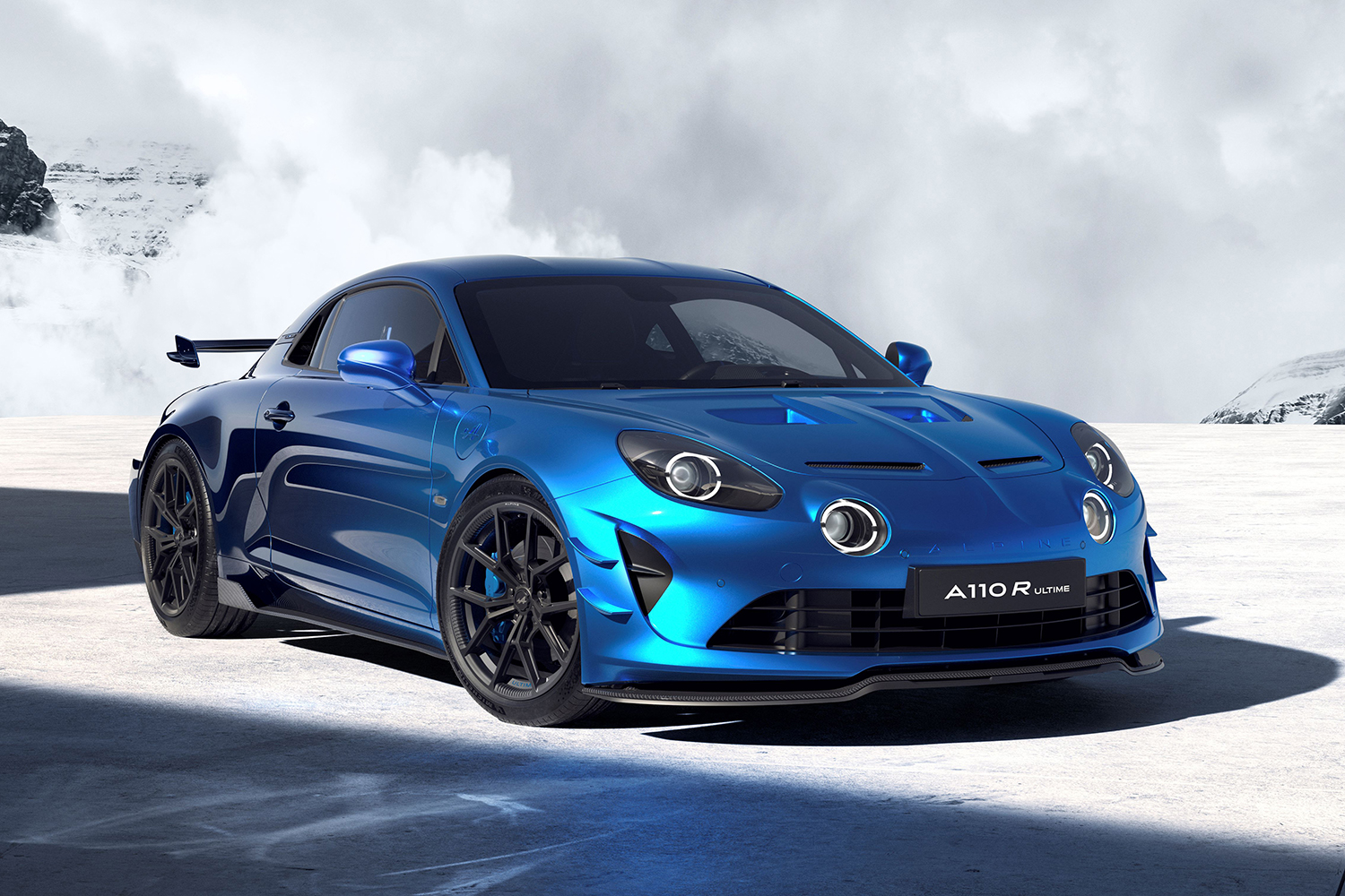アルピーヌA110 R ウルティム ラ・ブルーのフロントスタイリング