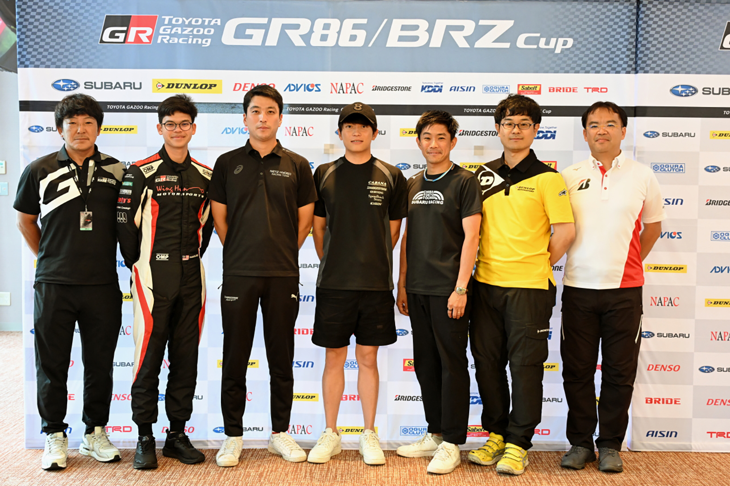 SUGOでGR86/BRZ Cupの第3戦を走った選手たち