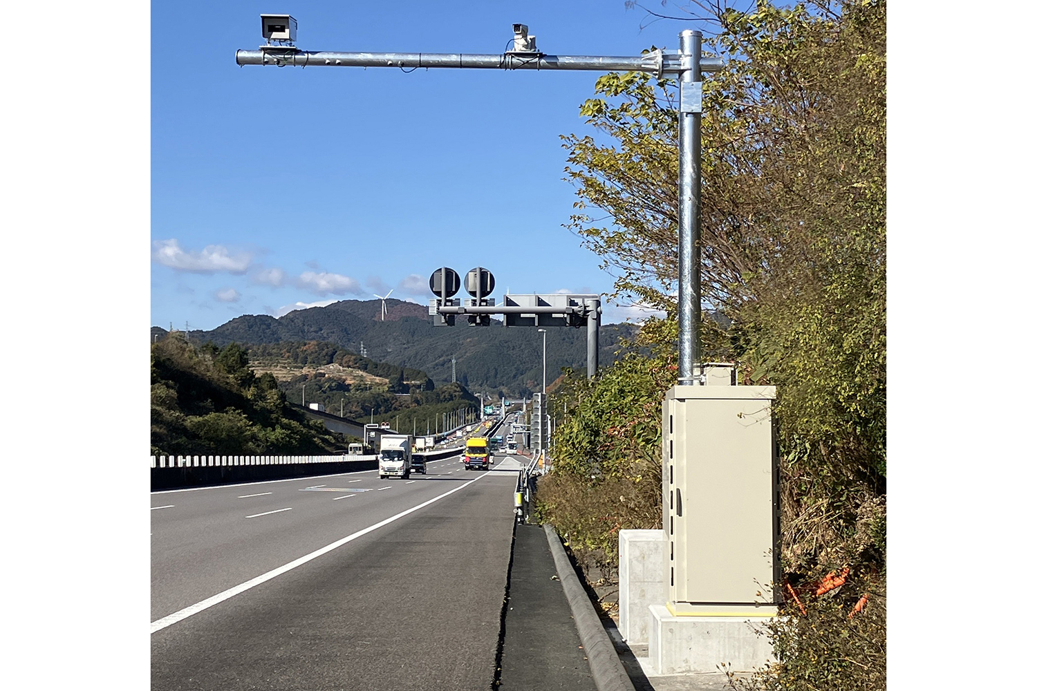実証実験のようす