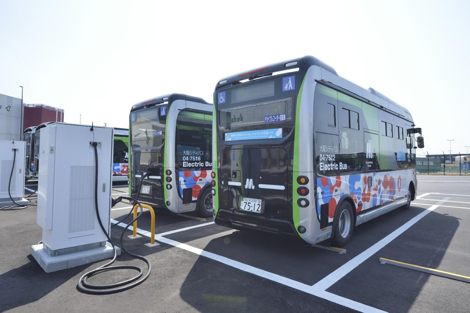 大阪万博で使用されるEVバス
