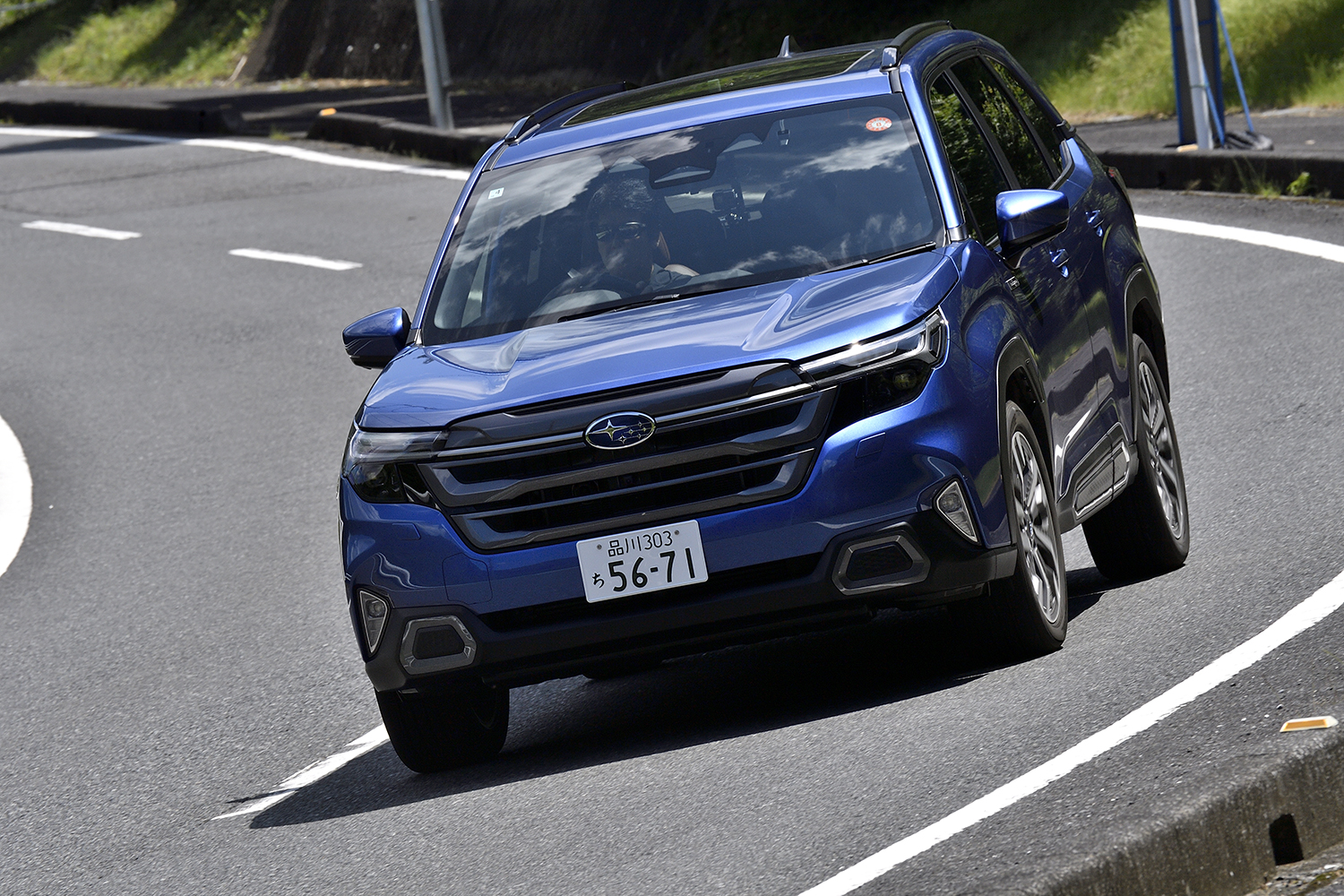 新型フォレスターのS:HEVとターボモデルの公道試乗 〜 画像9