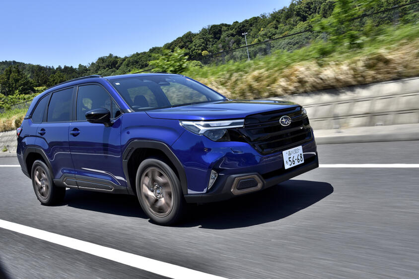 【試乗】新型フォレスターのパワートレイン選びが悩ましすぎる！　S:HEVとターボを公道で乗ったら「個性クッキリ」もどちらも素晴らしい!!