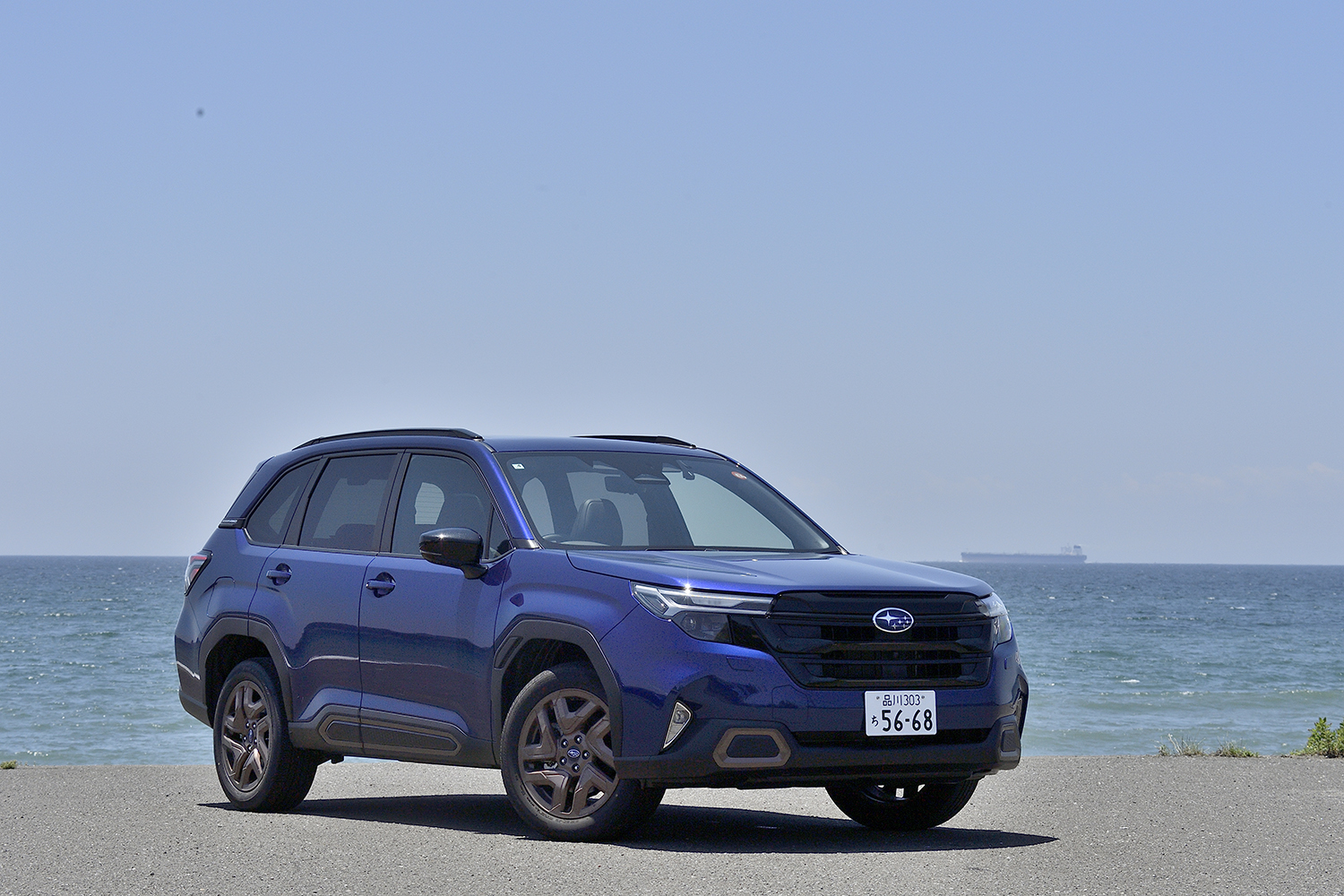 新型フォレスターのS:HEVとターボモデルの公道試乗 〜 画像5