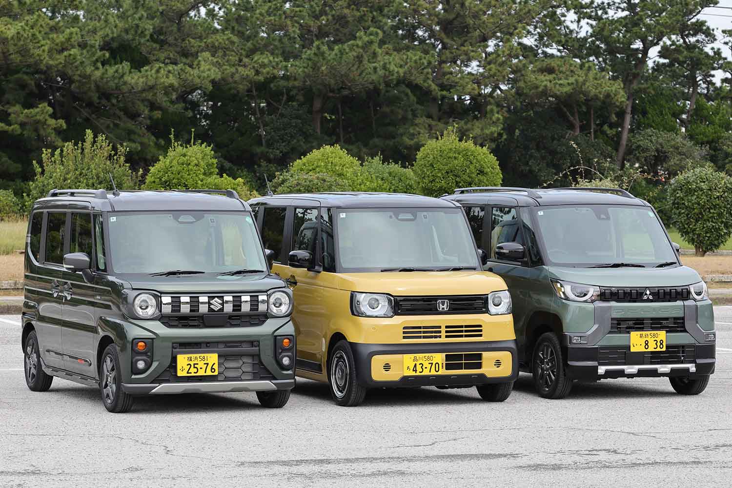 軽自動車比較の様子